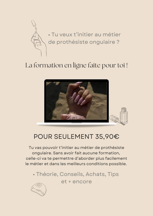 Formation Initiation devenir Prothésiste Ongulaire